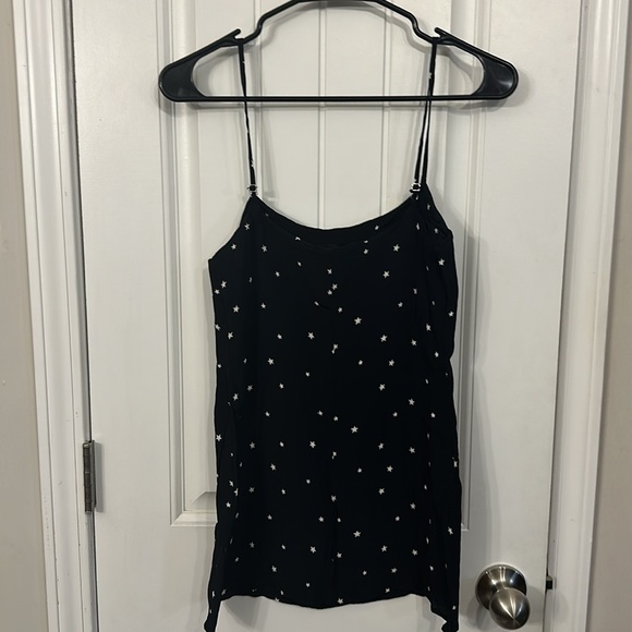 Reformation Lindsay Mini Dress in Satellite Size 0 Black White Stars - Picture 7 of 11